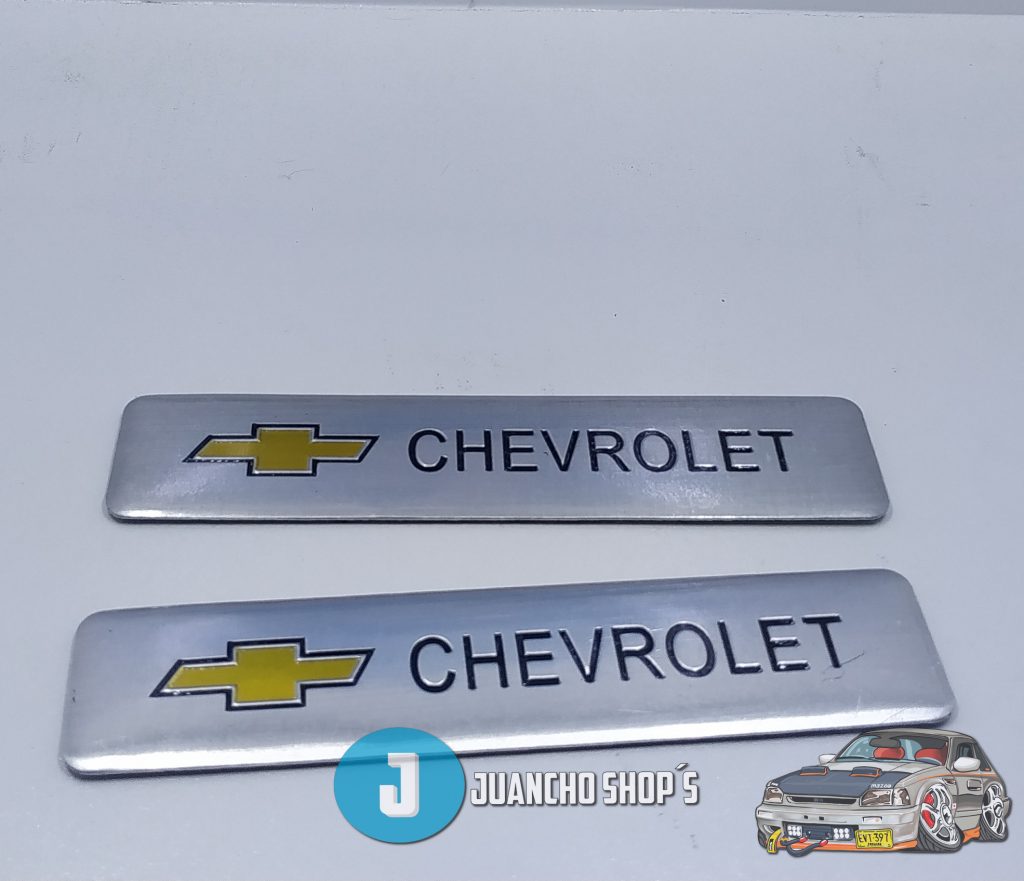EmblemaChevroletAluminio