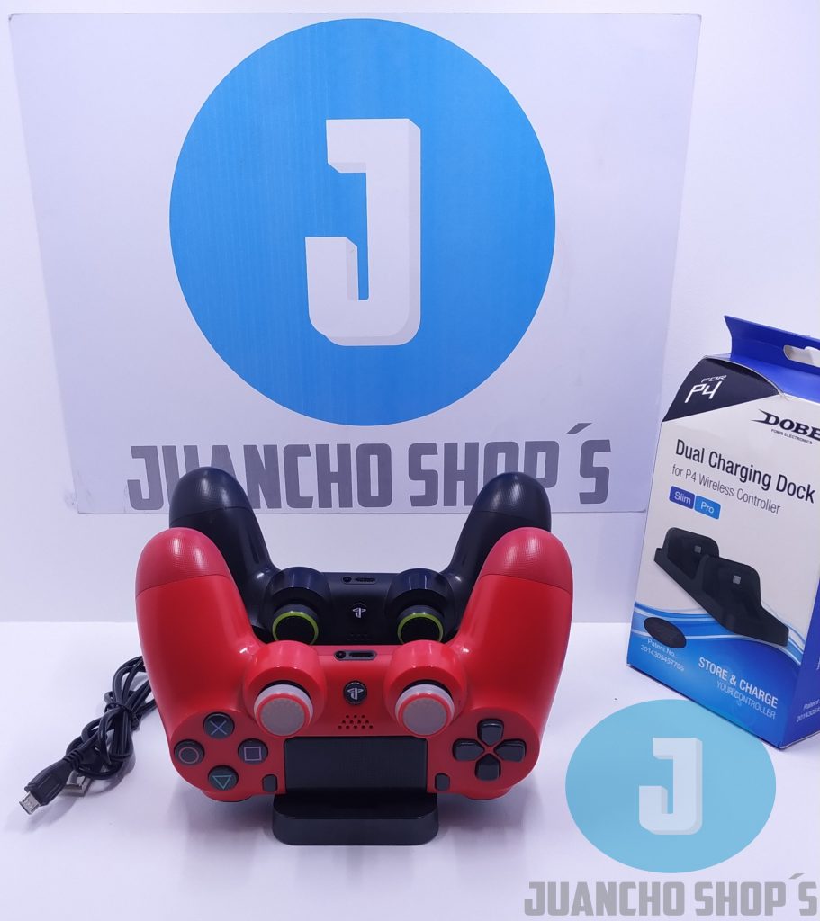 RF0163 Cargador Doble para PS4